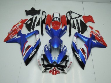 Carenados Moto GSXR 1000 K9 09-16 - Azul & Rojo