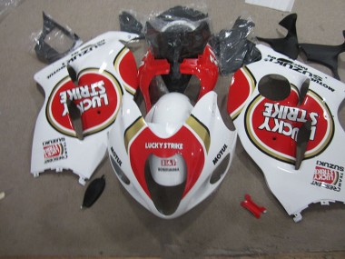 Carenados Moto GSXR 1300 Hayabusa 96-07 - Blanco Lucky Strike Motul