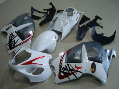 Carenados Moto GSXR 1300 Hayabusa 96-07 - Blanco Negro