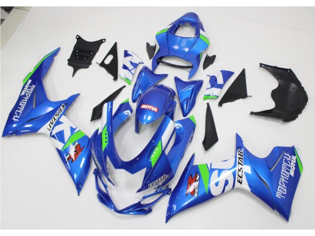 Carenados Moto GSXR 600 / 750 K11 11-21 - Azul Blanco Verde