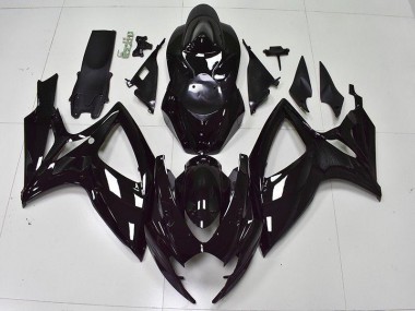 Carenados Moto GSXR 600 / 750 K6 06-07 - Brillante Negro