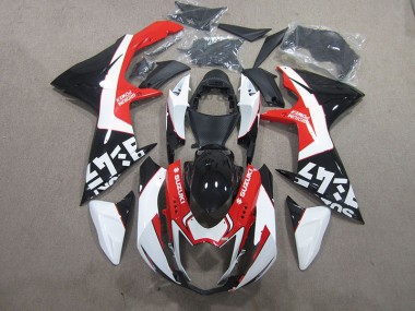 Carenados Moto GSXR 600 K11 11-21 - Negro Rojo Blanco