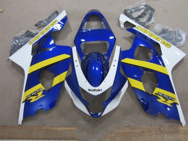 Carenados Moto GSXR 600 K4 04-05 - Azul Blanco Amarillo