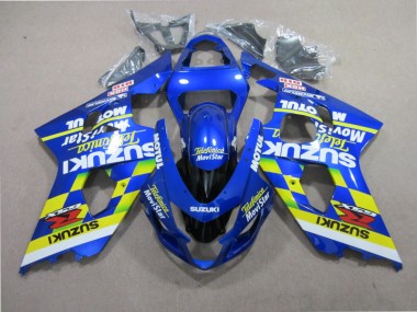 Carenados Moto GSXR 600 K4 04-05 - Azul Telefumia Movistar