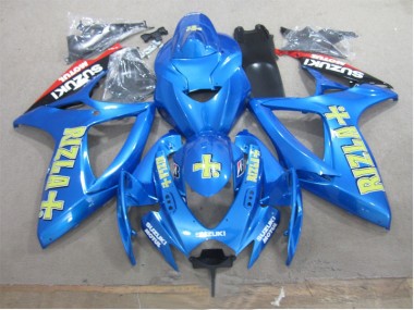 Carenados Moto GSXR 600 K6 06-07 - Azul Amarillo Rizla