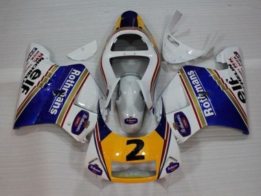 Carenados Moto NSR 250 MC28 P4 94-96 - Blanco Azul Amarillo