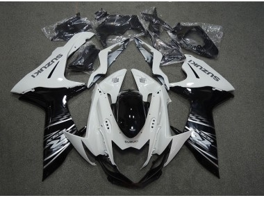 Carenados Moto & Plástico GSXR 750 K11 11-21 - Blanco Negro