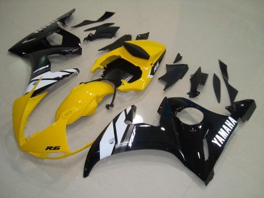 Carenados Moto R6 03-05 - Amarillo Negro