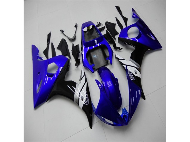 Carenados Moto R6 03-05 - Azul Blanco Negro