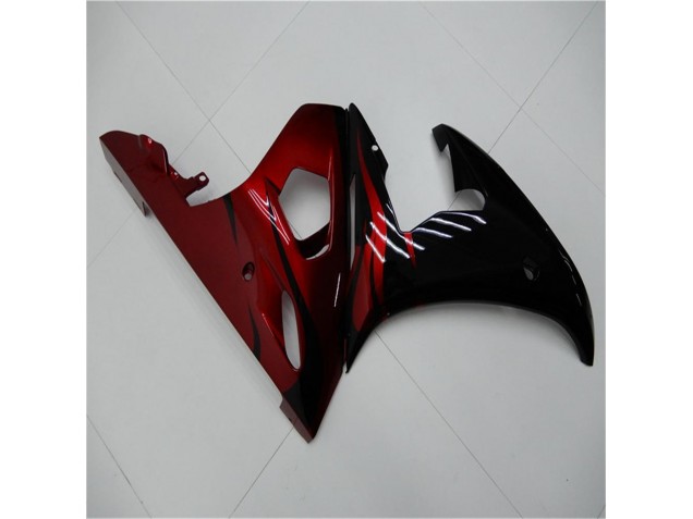 Carenados Moto R6 03-05 - Negro Rojo