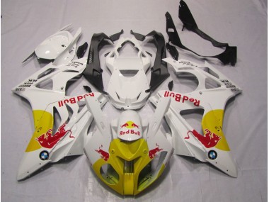 Carenados Moto S1000RR 09-14 - Amarillo Blanco RedBull