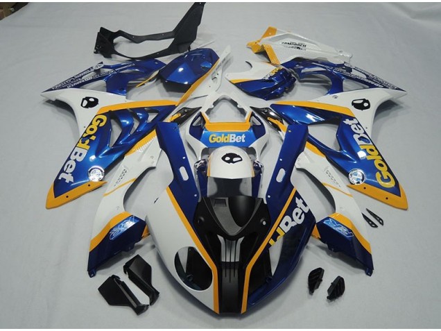 Carenados Moto S1000RR 09-14 - Negro Azul Blanco GoldBet