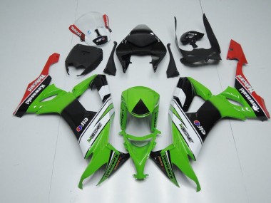 Carenados Moto ZX10R 08-10 - Blanco Negro & Verde