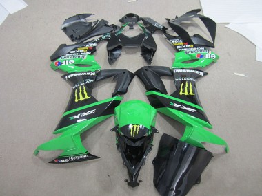 Carenados Moto ZX10R 08-10 - Negro Verde Monster