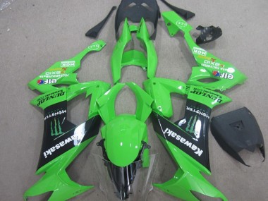 Carenados Moto ZX10R 08-10 - Verde Negro Monster