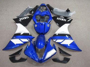 Carenados Moto ZX14R ZZR 1400 06-11 - Azul Blanco