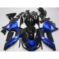 Carenados Moto ZX14R ZZR 1400 06-11 - Azul Negro