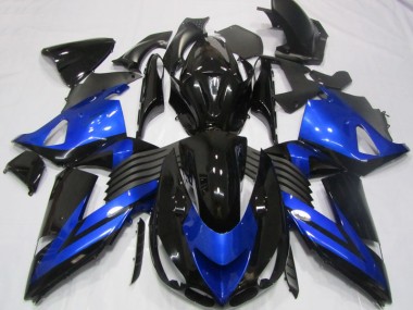 Carenados Moto ZX14R ZZR 1400 06-11 - Azul Negro