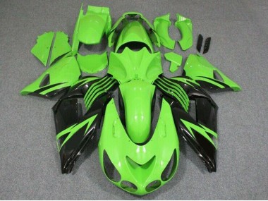 Carenados Moto ZX14R ZZR 1400 06-11 - Verde Negro