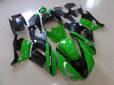 Carenados Moto ZX14R ZZR 1400 06-11 - Verde & Negro