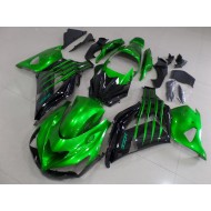 Carenados Moto ZX14R ZZR 1400 12-21 - Caramelo Verde & Negro