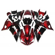 Carenados Moto ZX14R ZZR 1400 12-21 - Rojo Negro