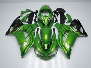 Carenados Moto ZX14R ZZR 1400 12-21 - Verde Llama