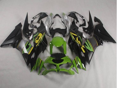 Carenados Moto ZX6R 19-23 - Negro Verde