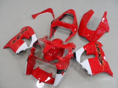 Carenados Moto ZX9R 00-01 - Rojo & Blanco