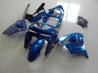 Carenados Moto ZX9R 98-99 - Azul Negro Llama