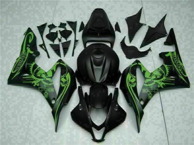 Carenado & Plástico Moto CBR 600 RR 07-08 - Negro Verde