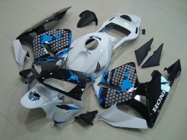 Carenados Moto CBR 600 RR 03-04 - Blanco Negro Azul