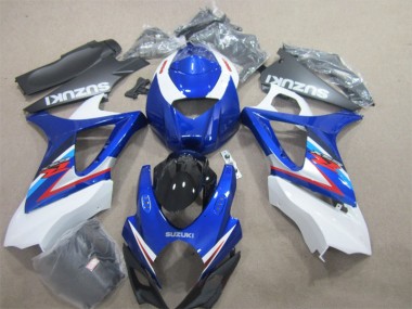 Carenados Moto GSXR 1000 K7 07-08 - Azul Blanco