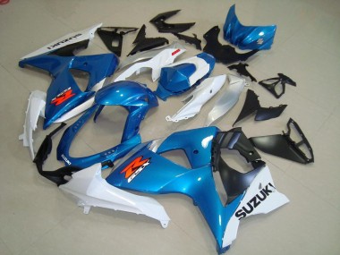 Carenados Moto GSXR 1000 K9 09-16 - Azul & Blanco Estilo OEM