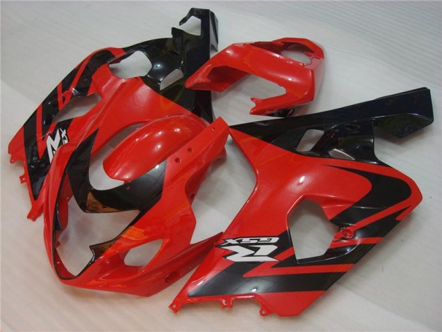 Kit Carenado Inyección GSXR 600 / 750 K4 04-05 - Rojo Negro