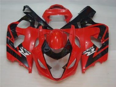 Kit Carenado Inyección GSXR 600 / 750 K4 04-05 - Rojo Negro