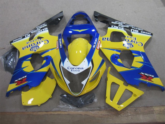 Kit Carenados Moto GSXR 600 K4 04-05 - Amarillo Azul Corona Extra