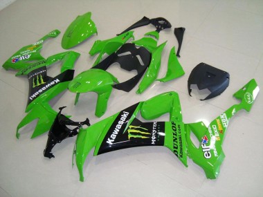 Kits ABS Carenados Motocicleta ZX10R 08-10 - Verde Monster