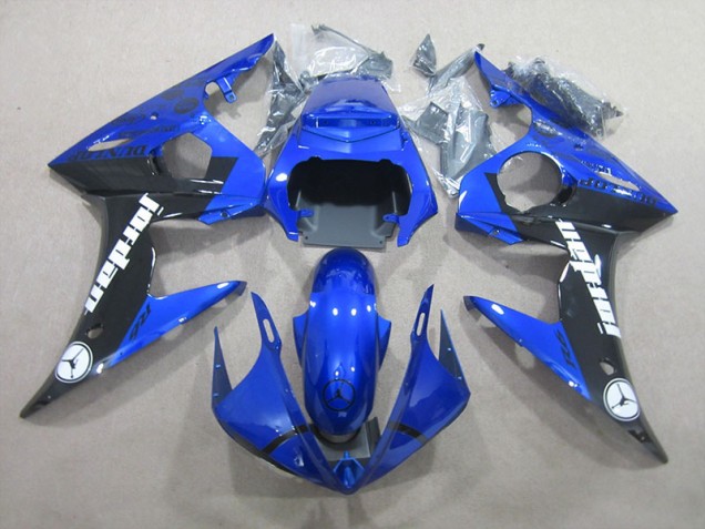 Kits Carenados Moto R6 03-05 - Azul Negro