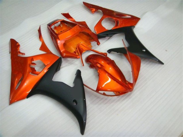 Kits Carenados Moto R6 03-05 - Naranja Negro