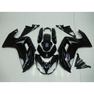 Kits Completo Carenados Moto ABS EX650 12-16 - Brillante Negro