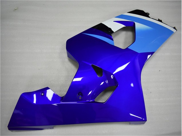 Kits Completo Carenados Moto ABS GSXR 600 / 750 K4 04-05 - Azul Blanco