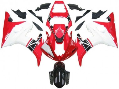 Kits Completo Carenados Moto ABS R6 03-05 - Rojo Blanco Negro