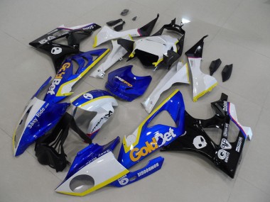 Kits Completo Carenados Moto S1000RR 09-14 - Azul Blanco GoldBet