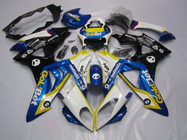 Moto Plástica S1000RR 09-14 - Azul Blanco GoldBet